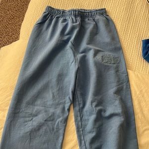 BOYS LIE LIMITED EDITION BLUE SWEATS W EMBROIDERED LOGO SIZE L